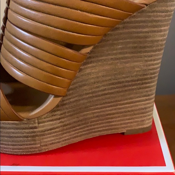 Coach Wedges Sz 8 - Picture 5 of 10